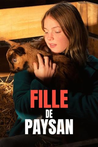 Fille de paysan poster