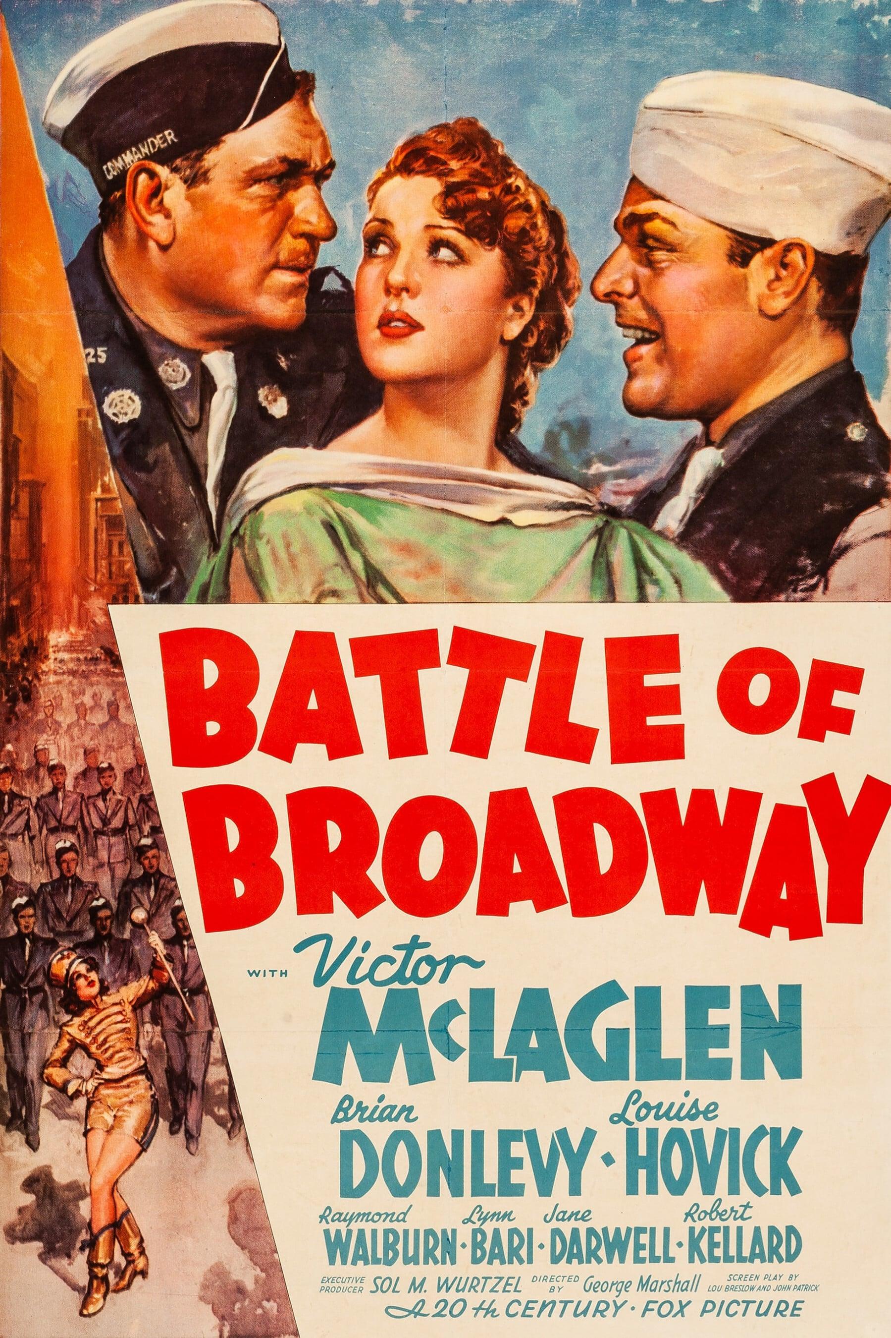 Battle of Broadway poster