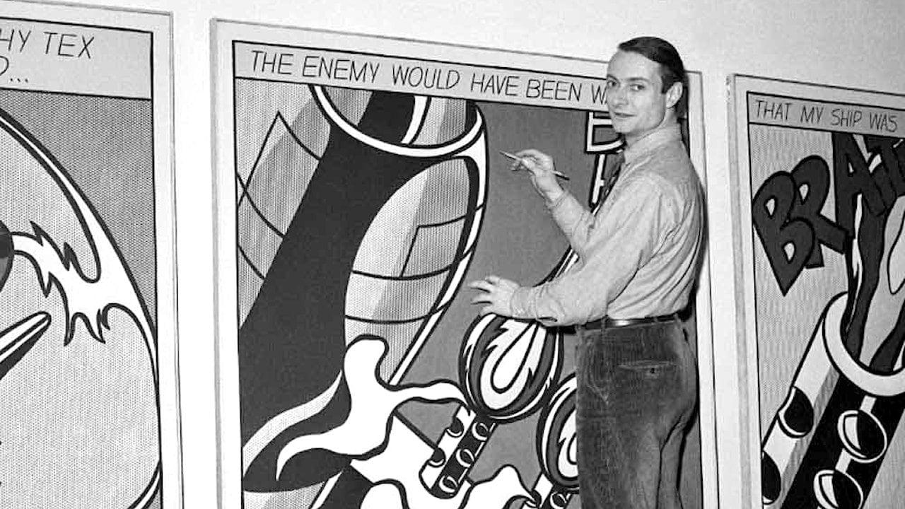 Roy Lichtenstein backdrop