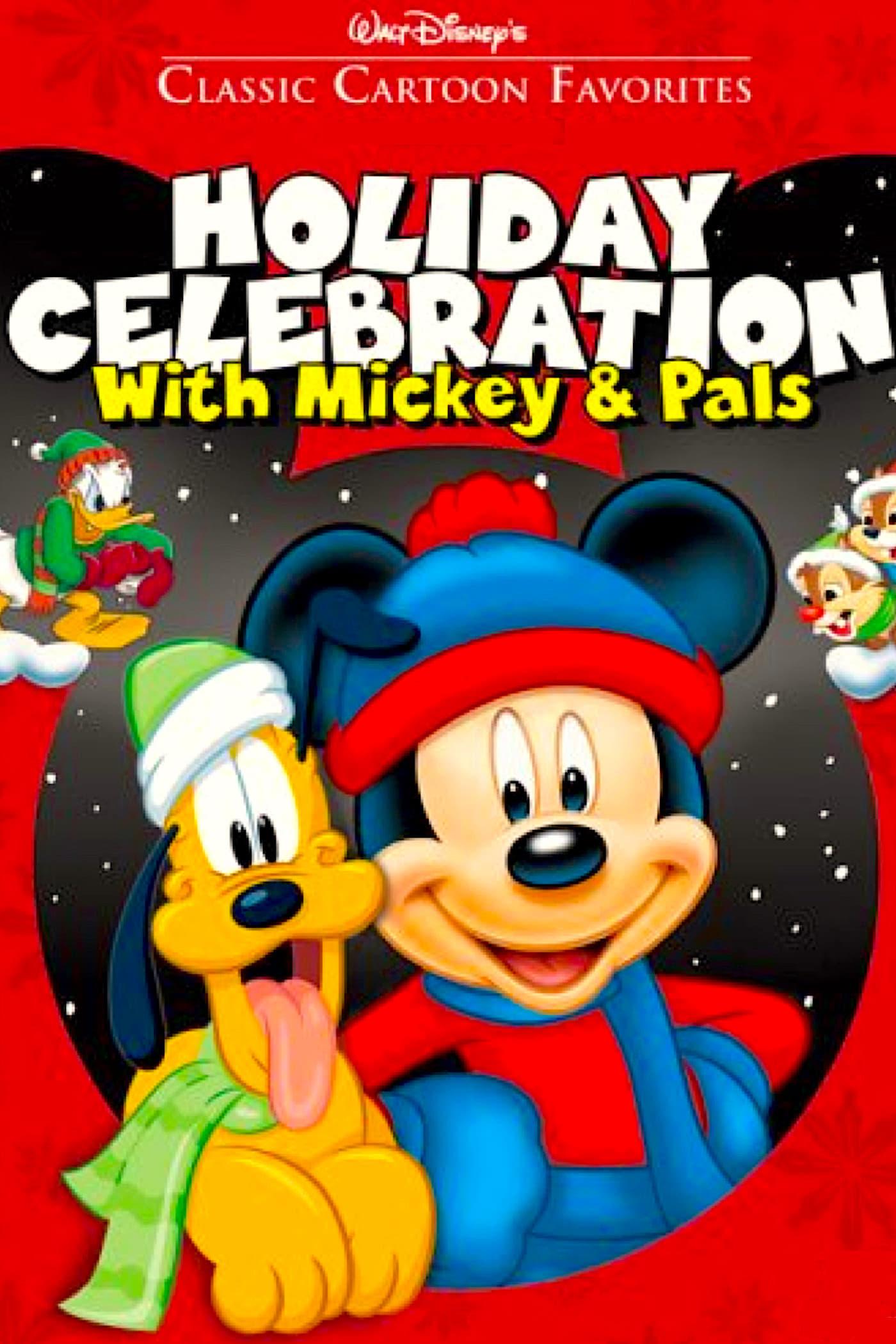 Classic Cartoon Favorites Volume 8: Holiday Celebration with Mickey and Pals poster