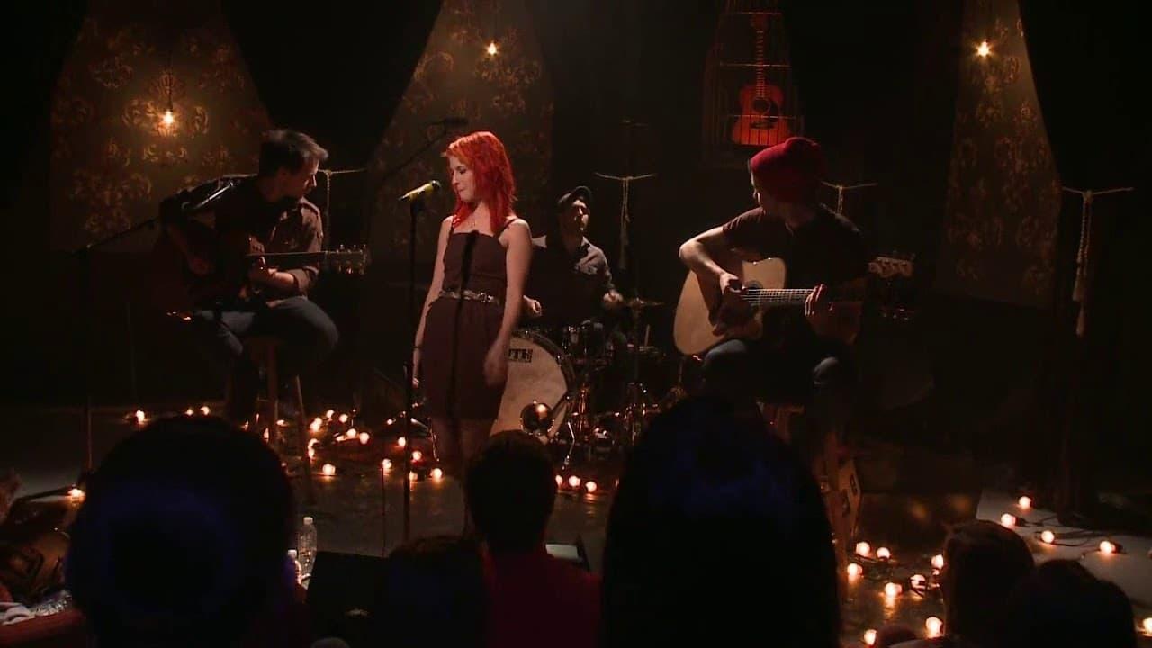 Paramore MTV Unplugged backdrop