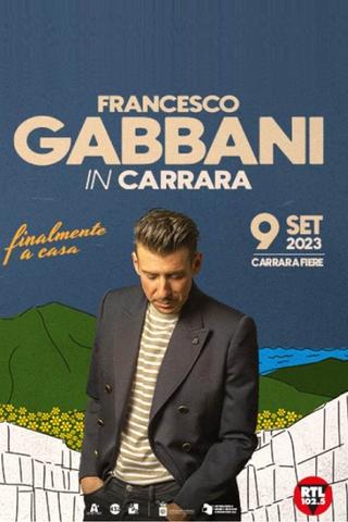 Francesco Gabbani: Finalmente a Casa poster