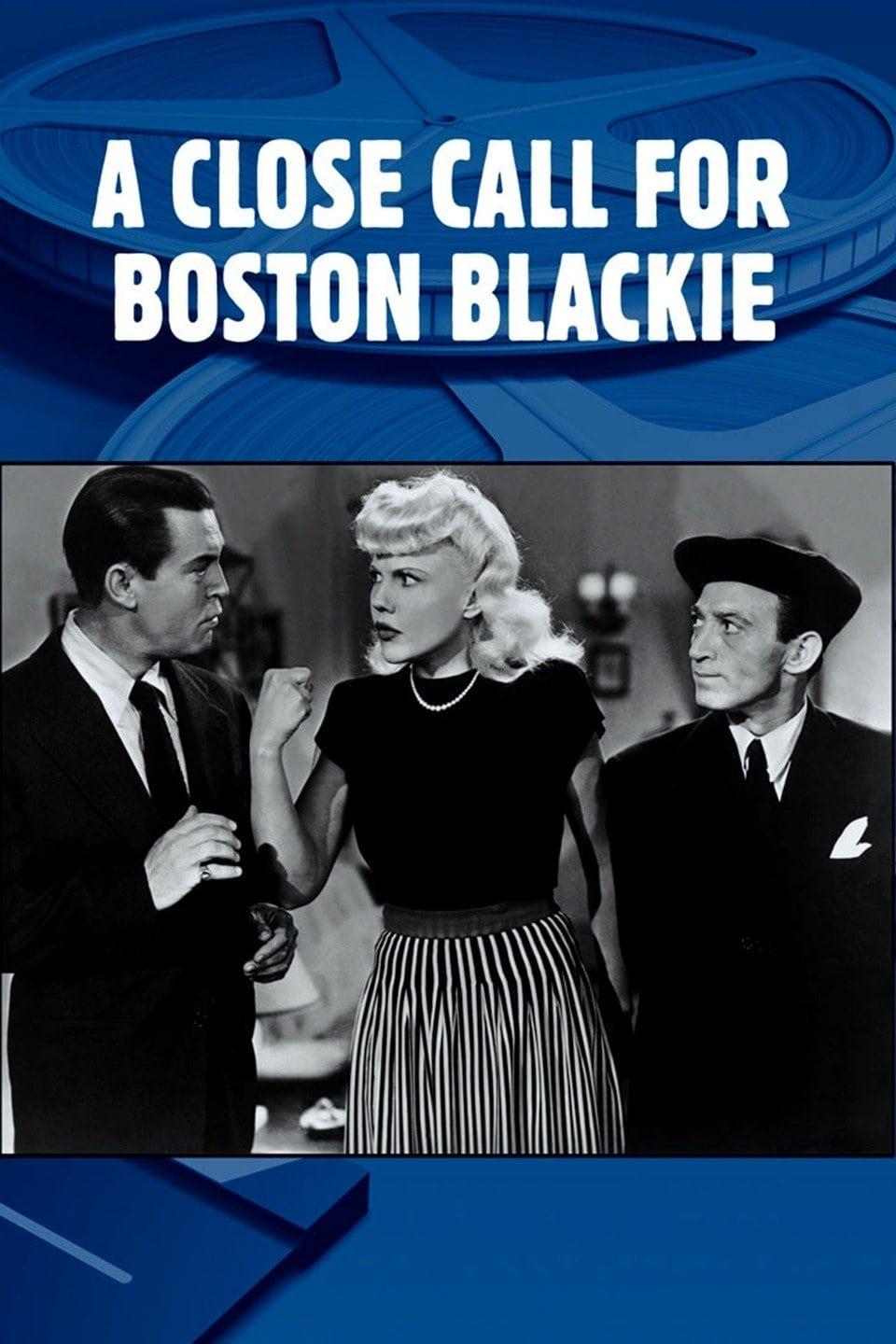 A Close Call for Boston Blackie poster