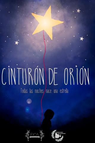 Cinturón de Orión poster