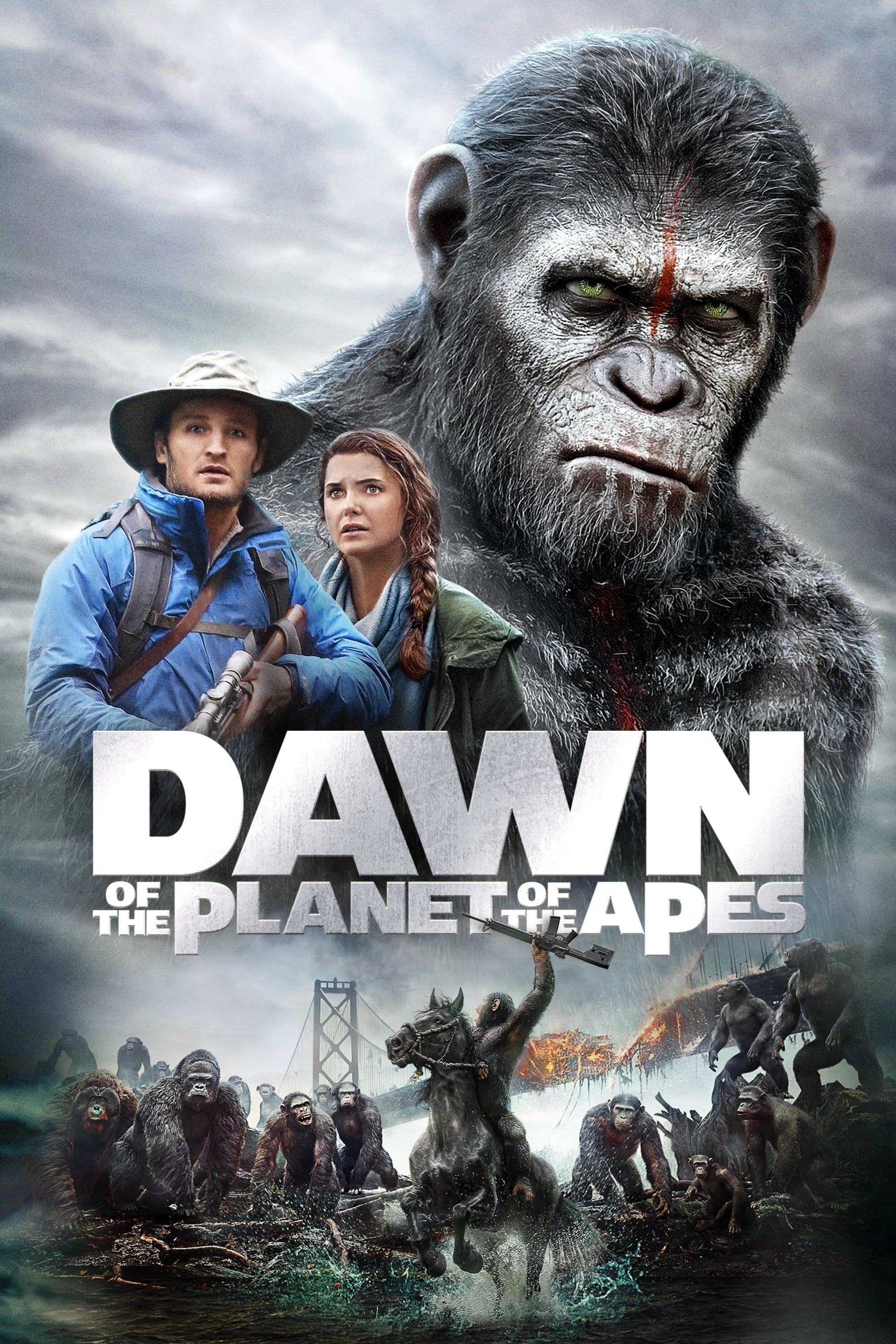 Dawn of the Planet of the Apes poster