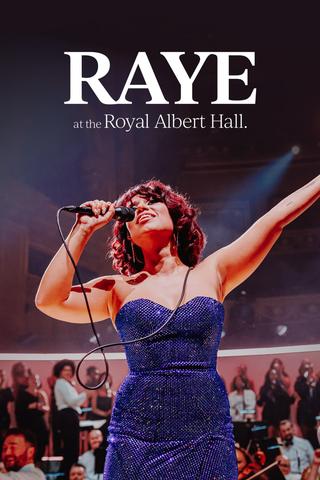 RAYE at the Royal Albert Hall poster