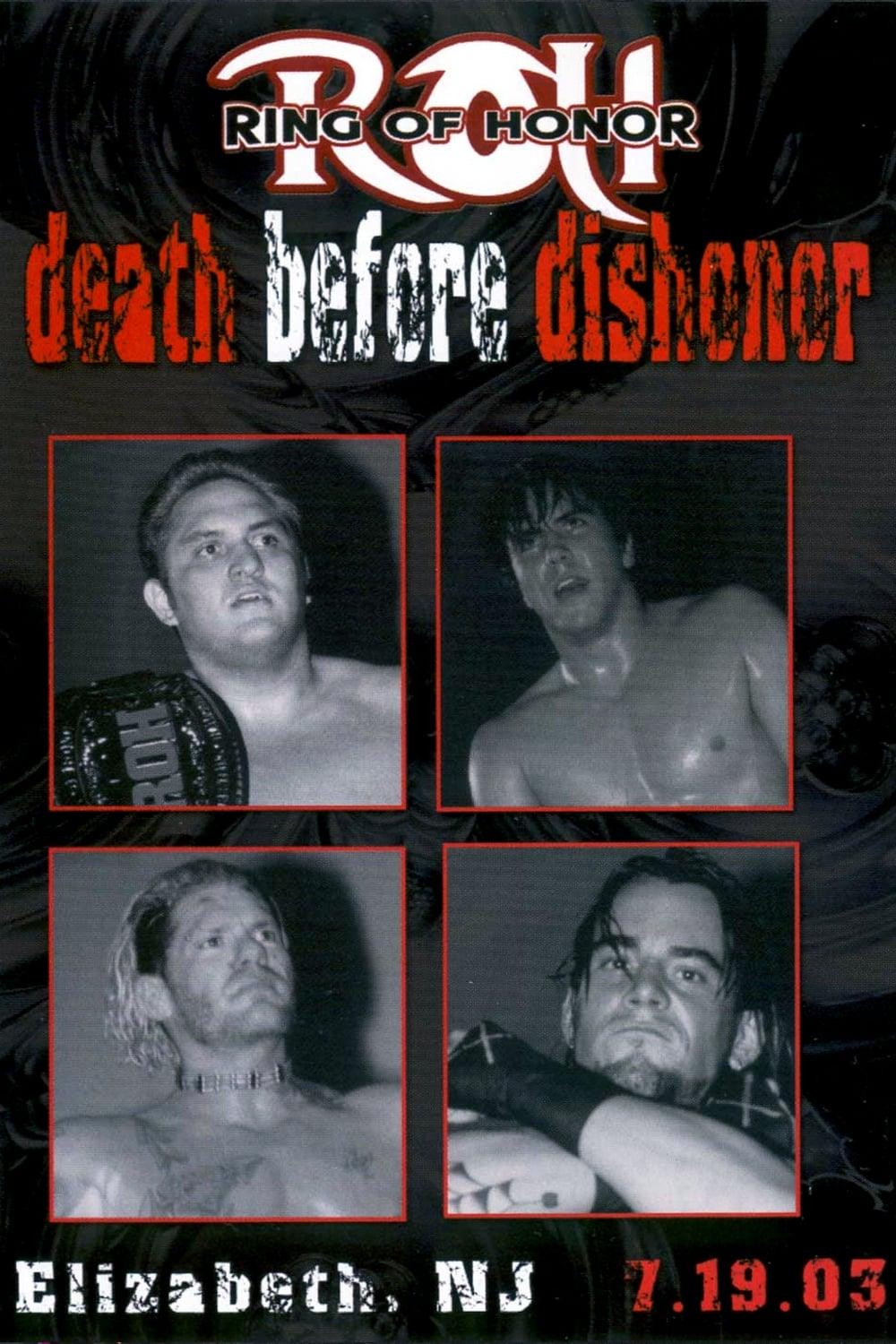 ROH: Death Before Dishonor poster