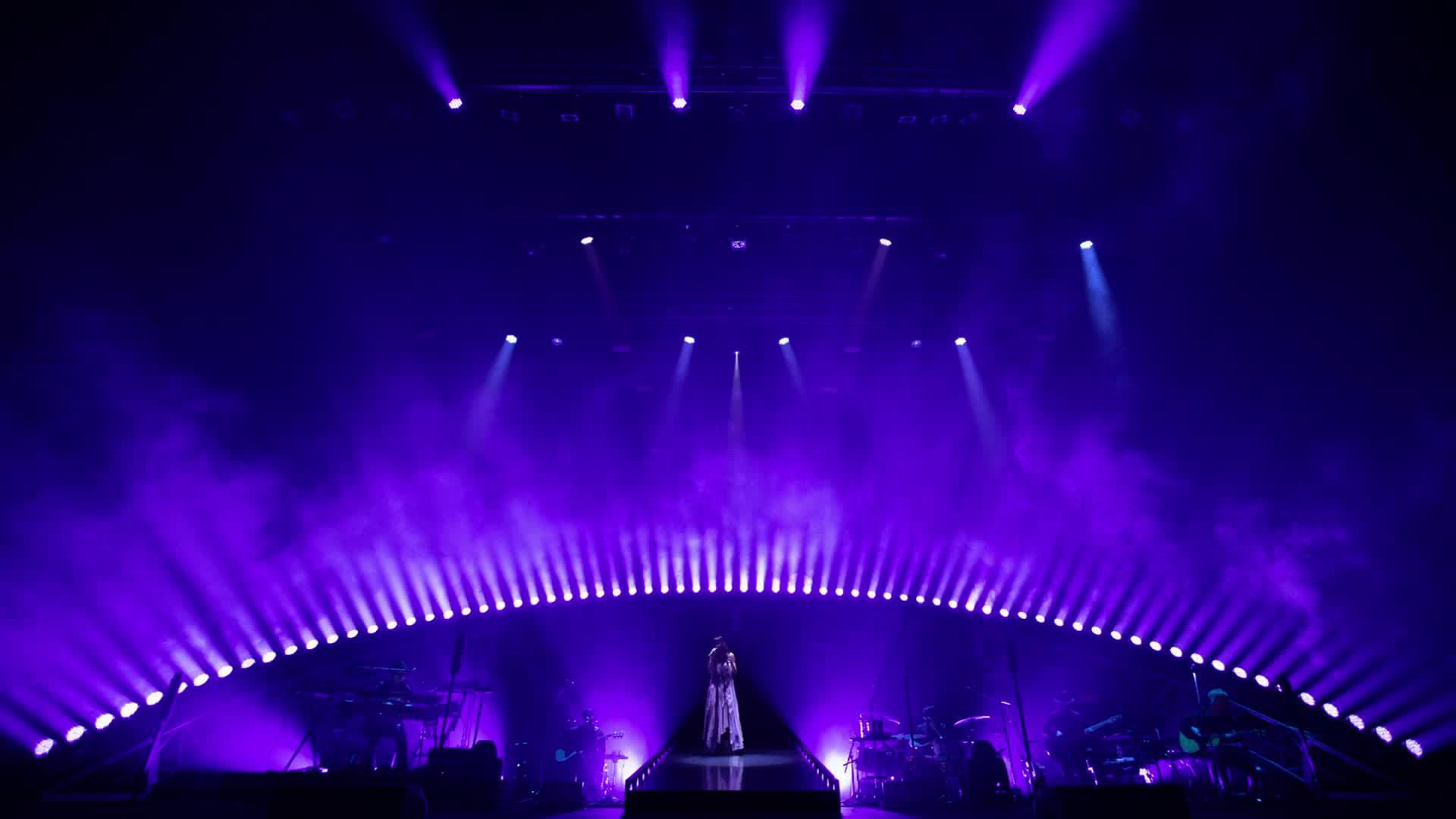 Aimer Hall Tour 19/20 “rouge de bleu” 東京公演 ～bleu de rouge～ backdrop