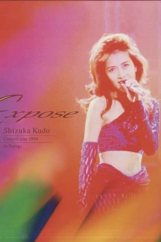 Shizuka Kudo '94 Expose Concert tour 1994 poster