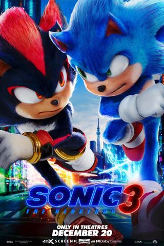 Sonic the Hedgehog 3 poster