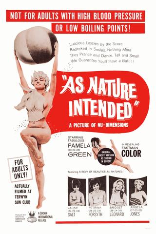 As Nature Intended poster