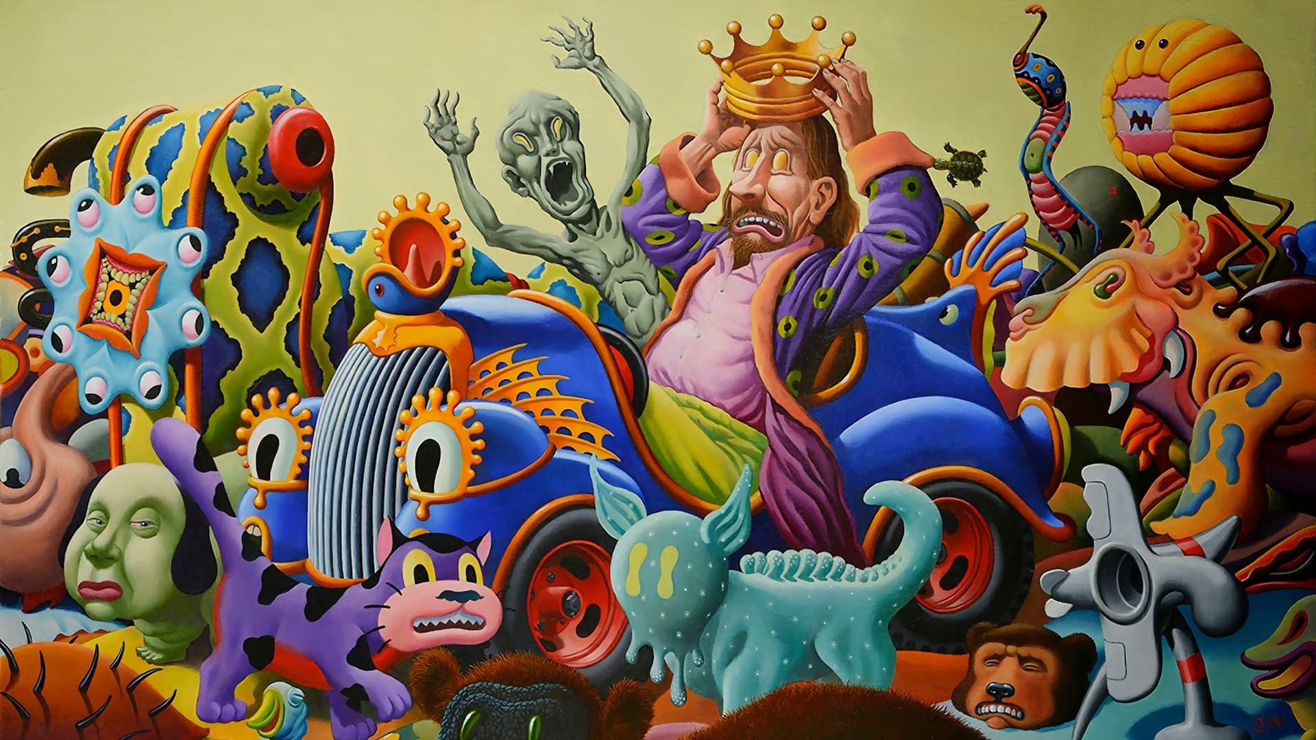 Jim Woodring backdrop