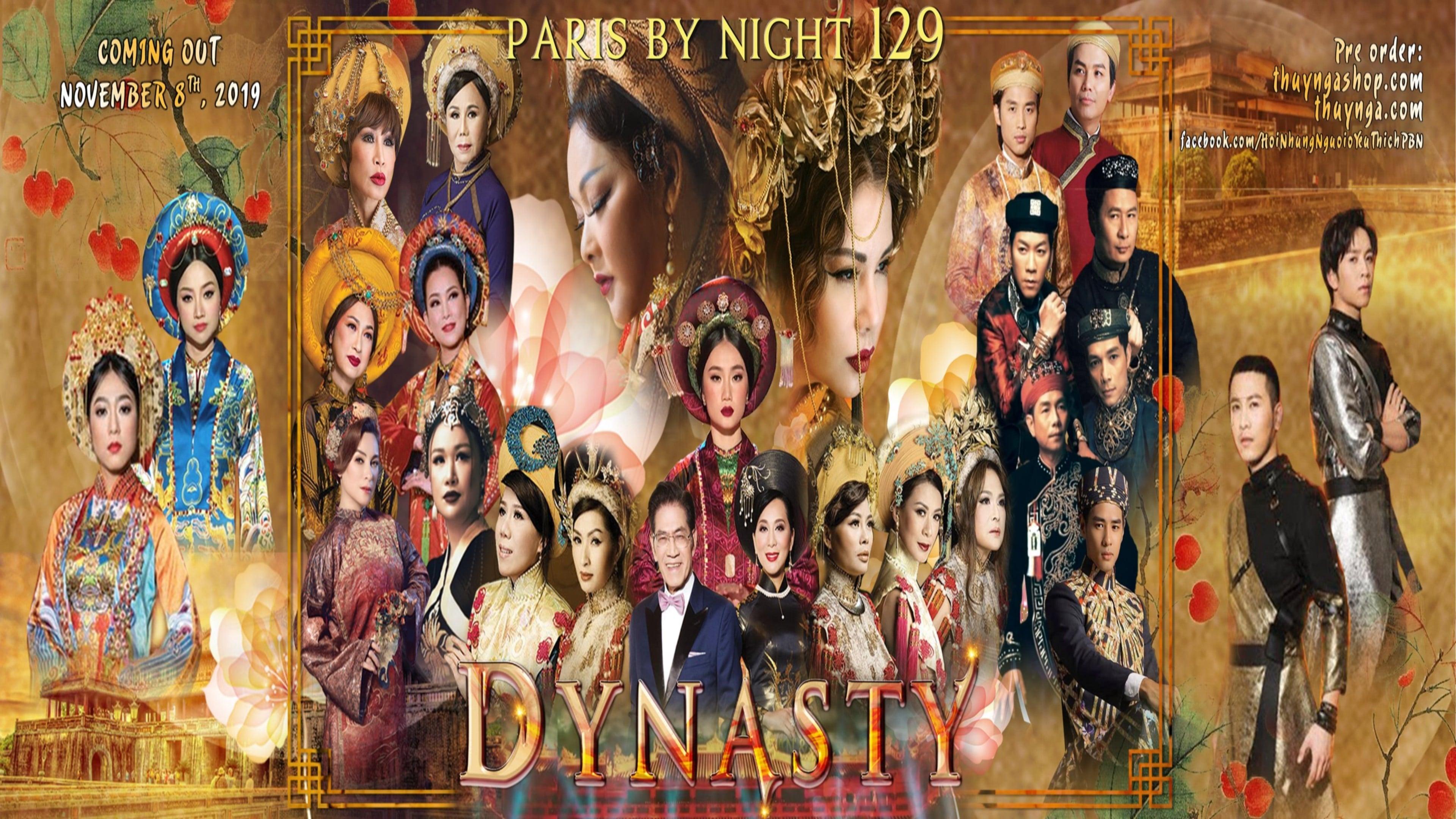 Paris By Night 129 - Dynasty backdrop