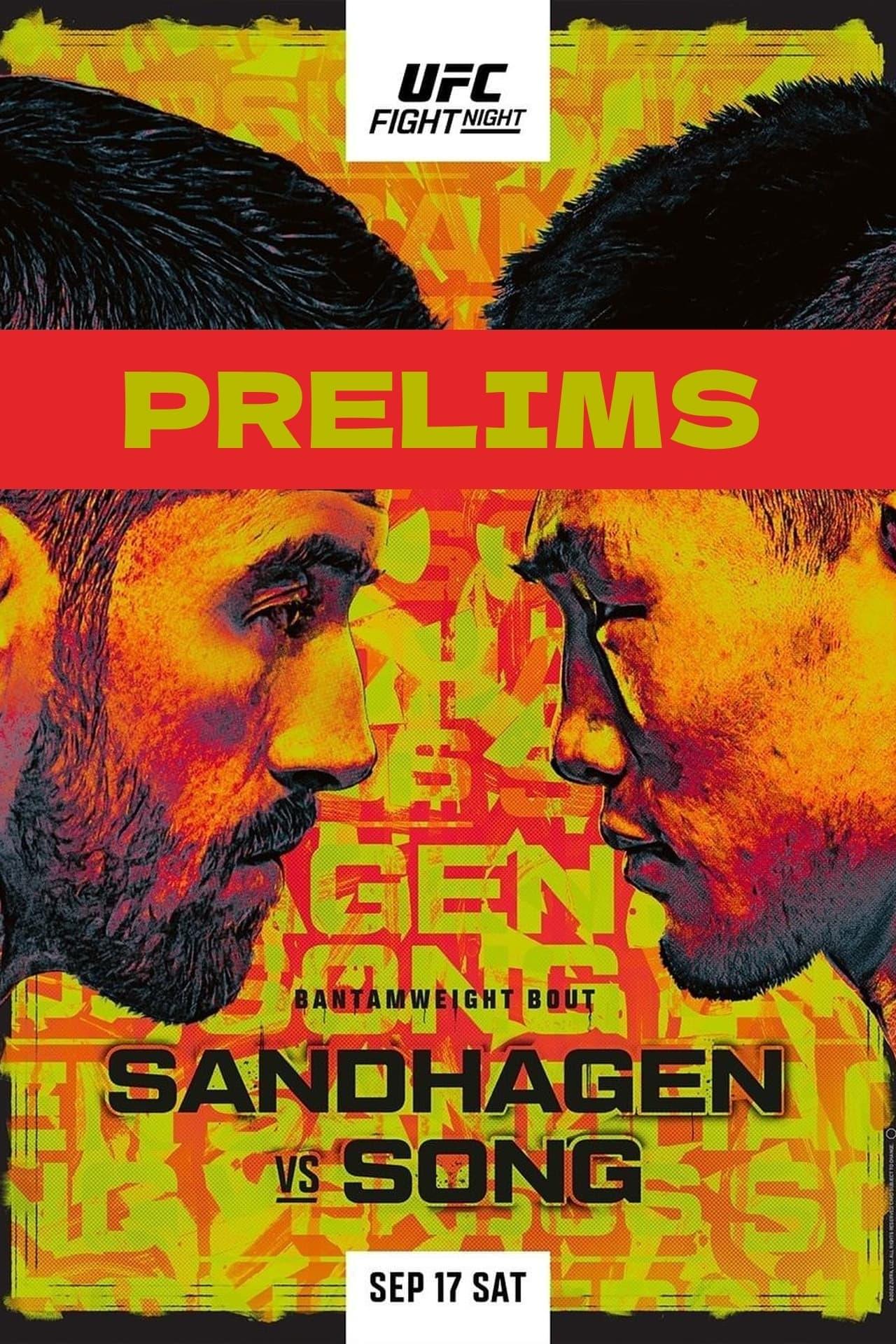 UFC Fight Night 210: Sandhagen vs. Song poster
