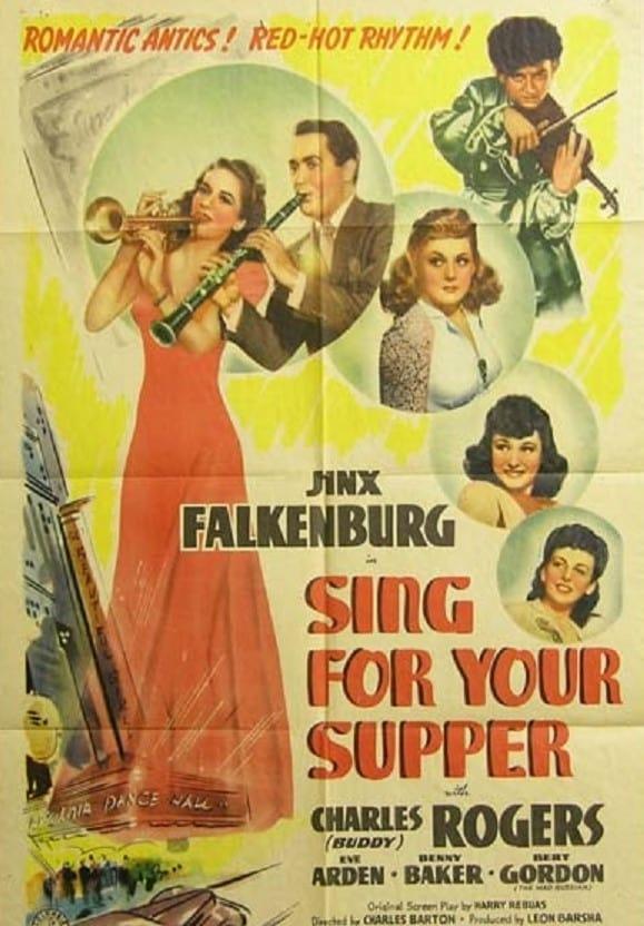 Sing for Your Supper poster