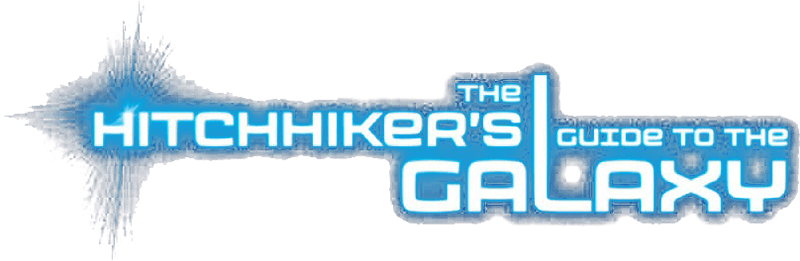 The Hitchhiker's Guide to the Galaxy logo