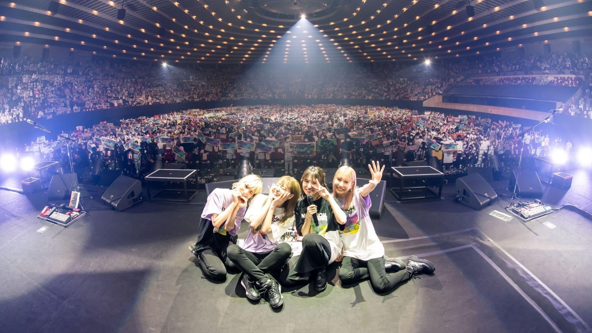 SCANDAL - 15th Anniversary Live "INVITATION" Livestream From Osaka-Jo Hall backdrop