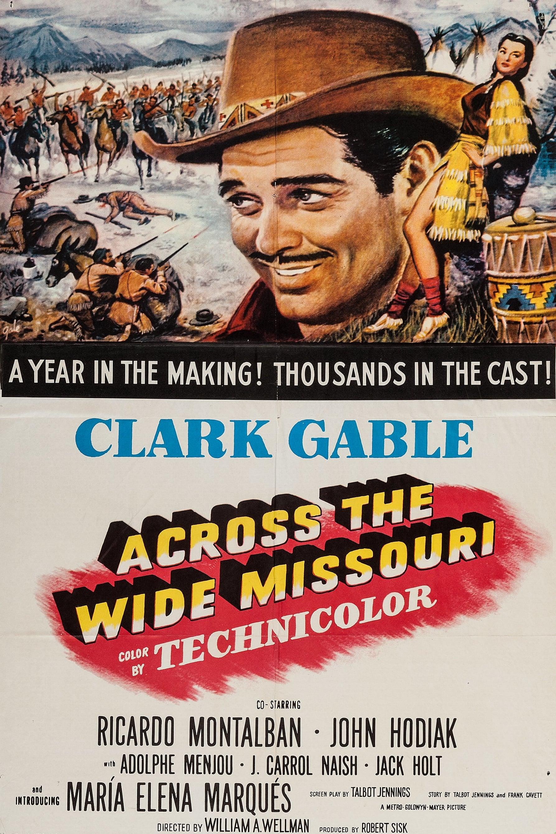 Across the Wide Missouri poster