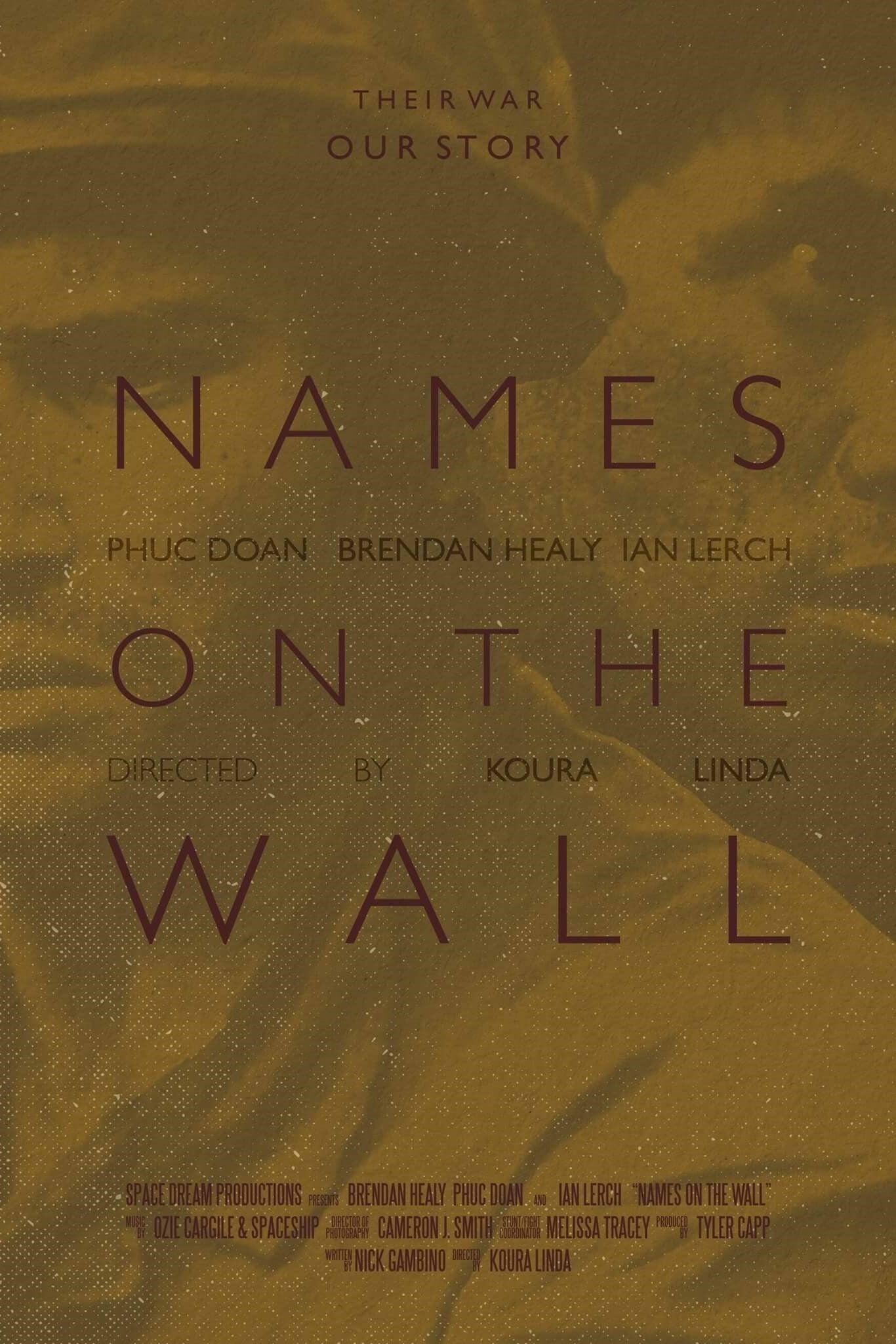 Names on the Wall poster