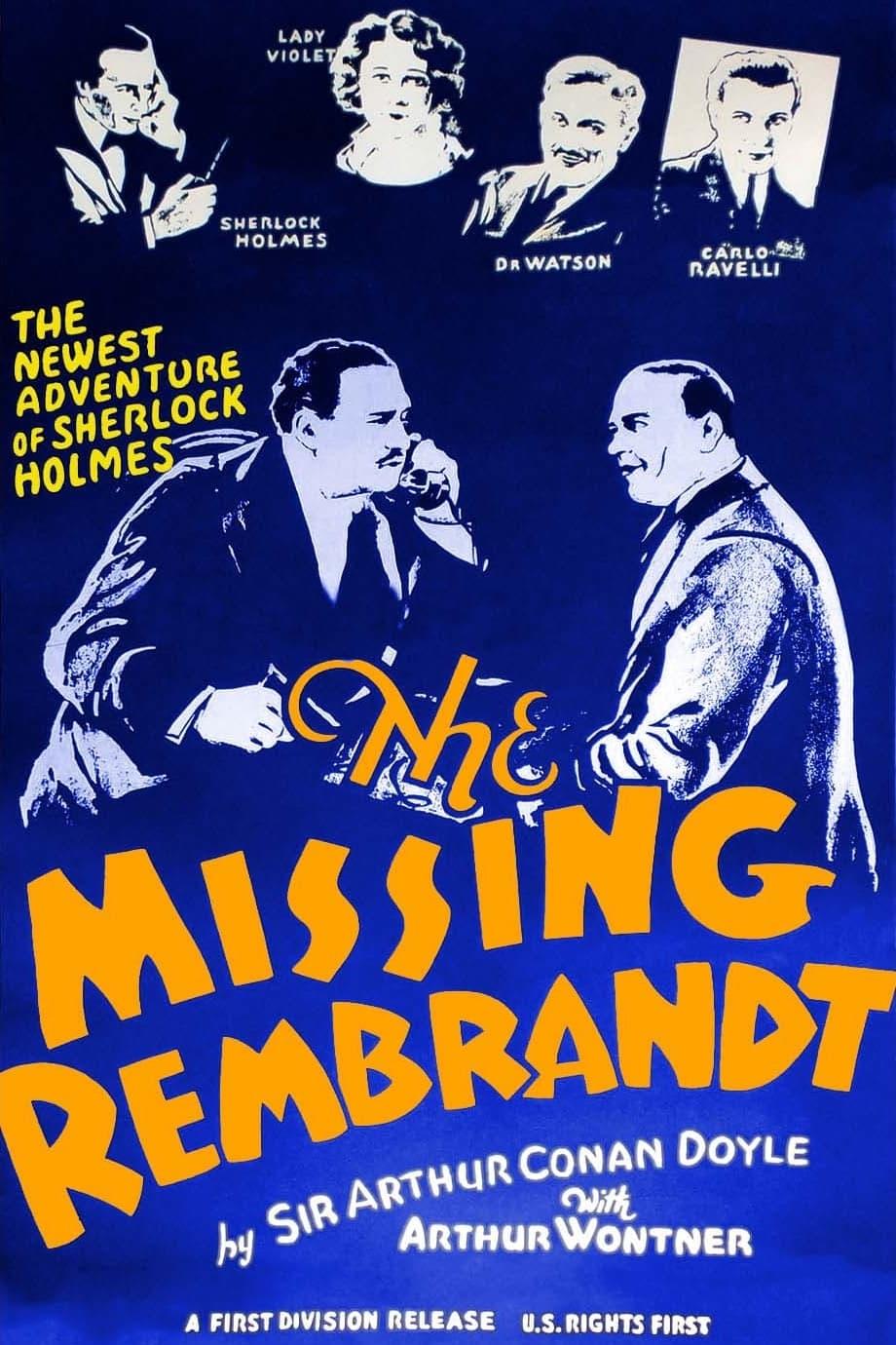 The Missing Rembrandt poster