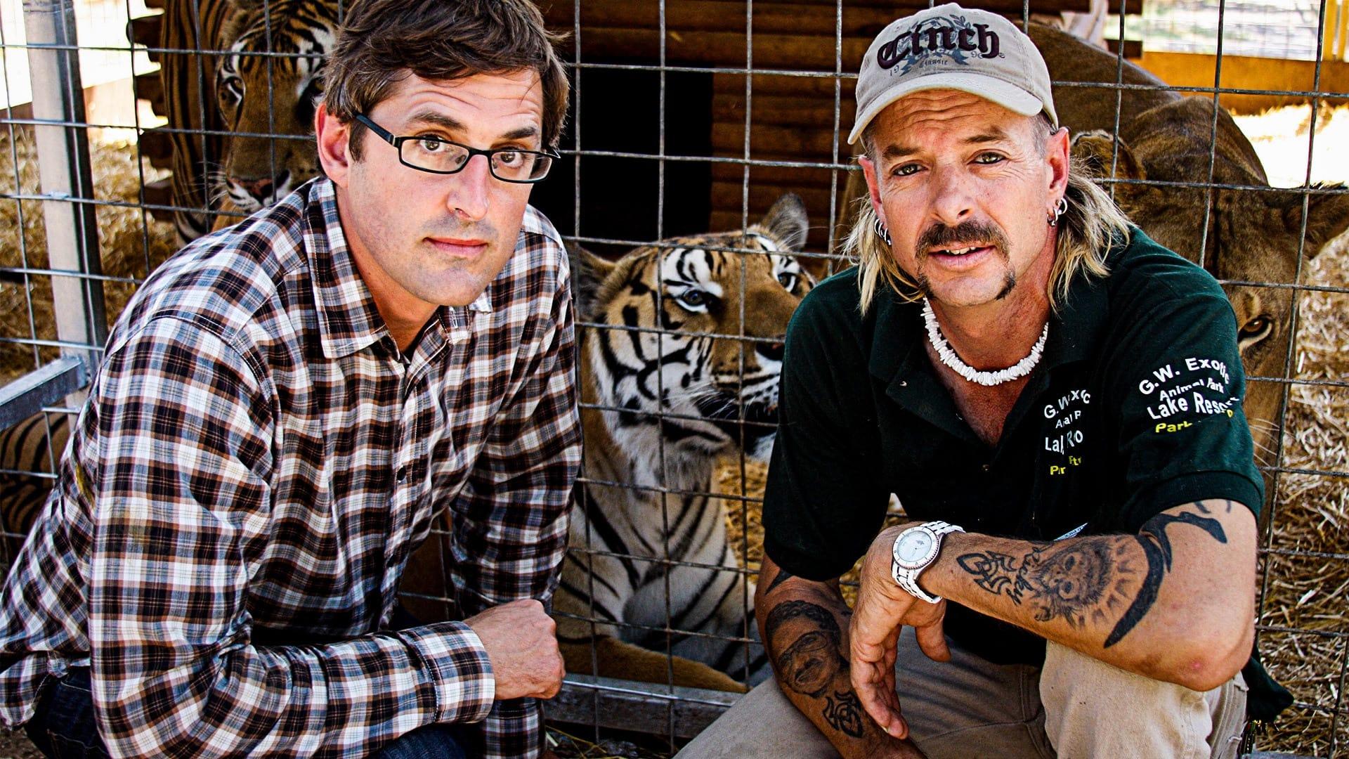 Louis Theroux: Shooting Joe Exotic backdrop