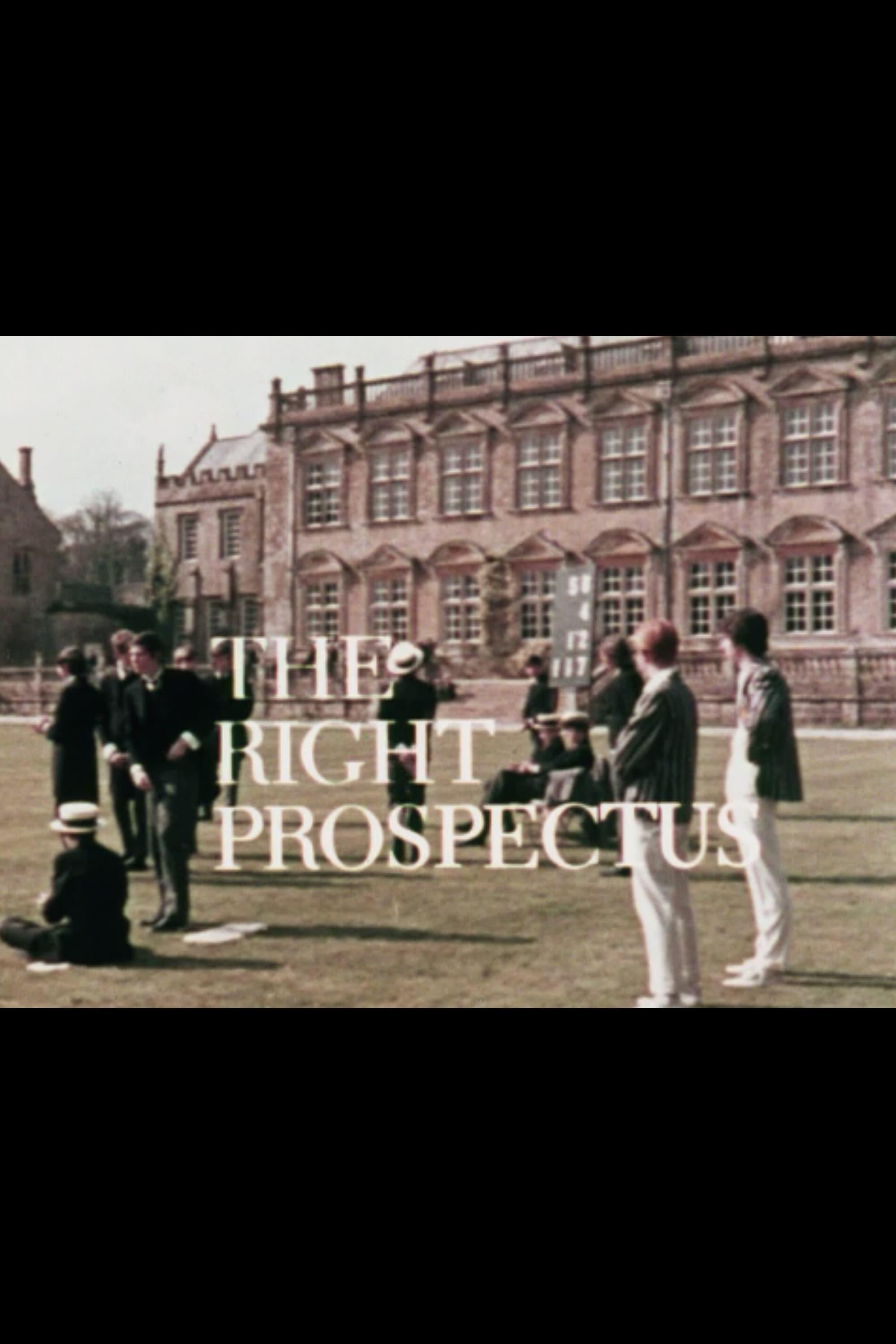 The Right Prospectus poster