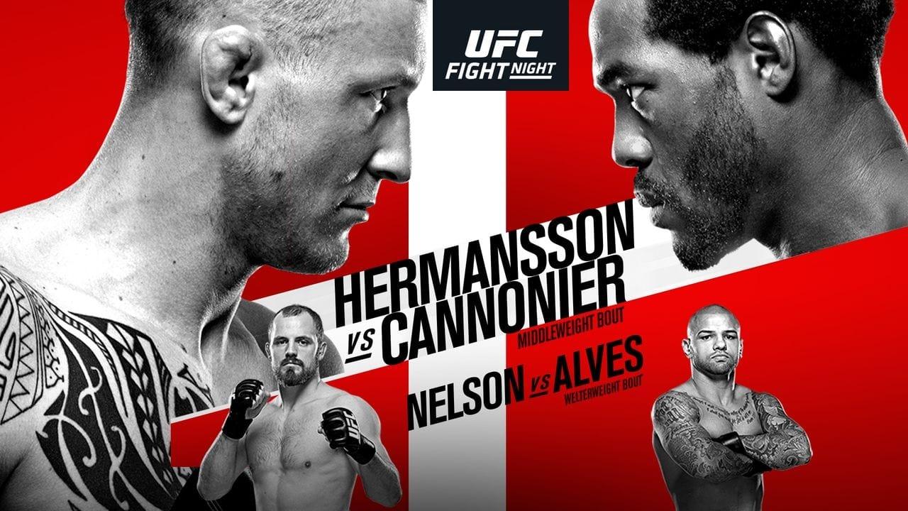 UFC Fight Night 160: Hermansson vs. Cannonier backdrop