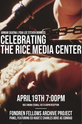 Celebrating the Rice Media Center poster