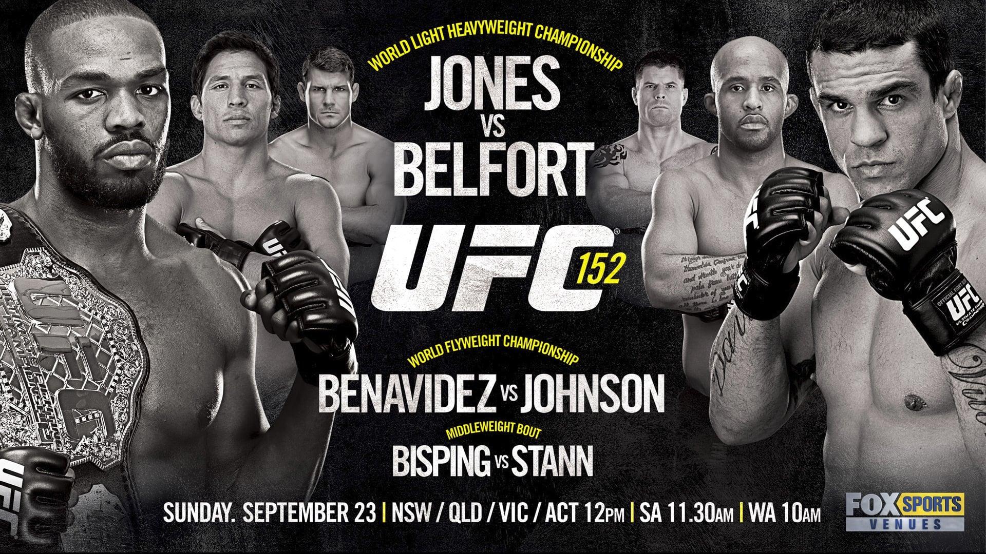 UFC 152: Jones vs. Belfort backdrop