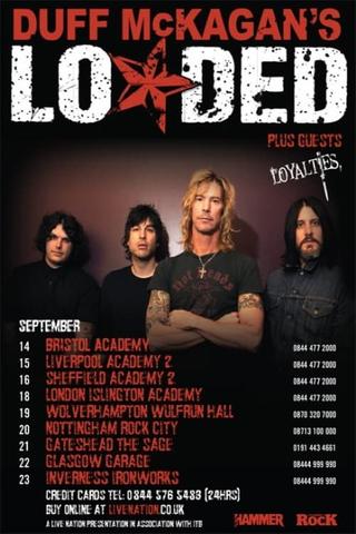 Duff McKagan's Loaded: Live at The Garage poster