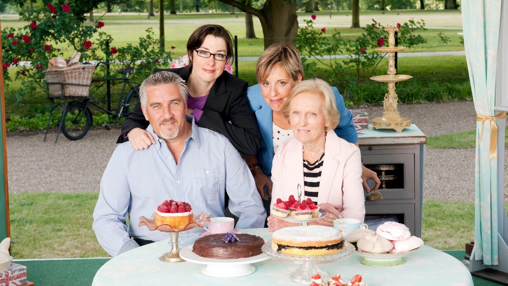 The Great British Bake Off backdrop