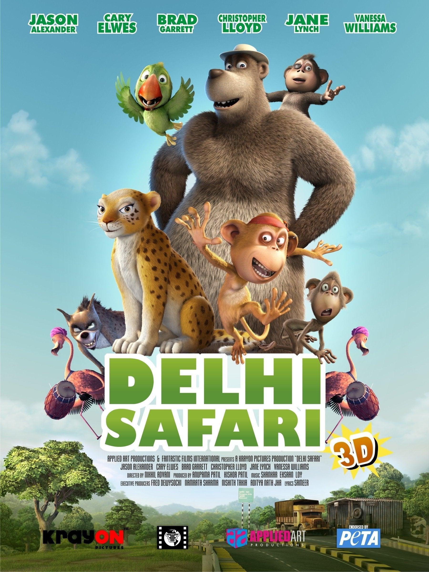 Delhi Safari poster