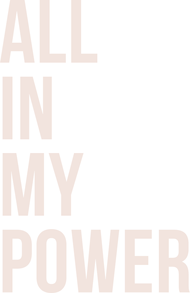 All in My Power logo