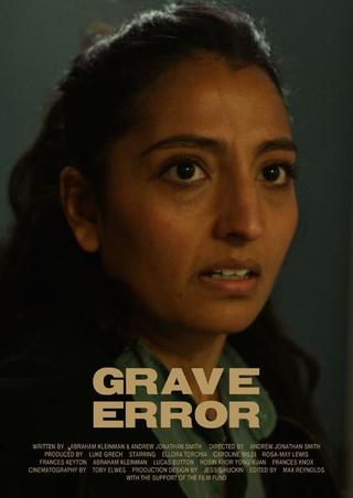 Grave Error poster