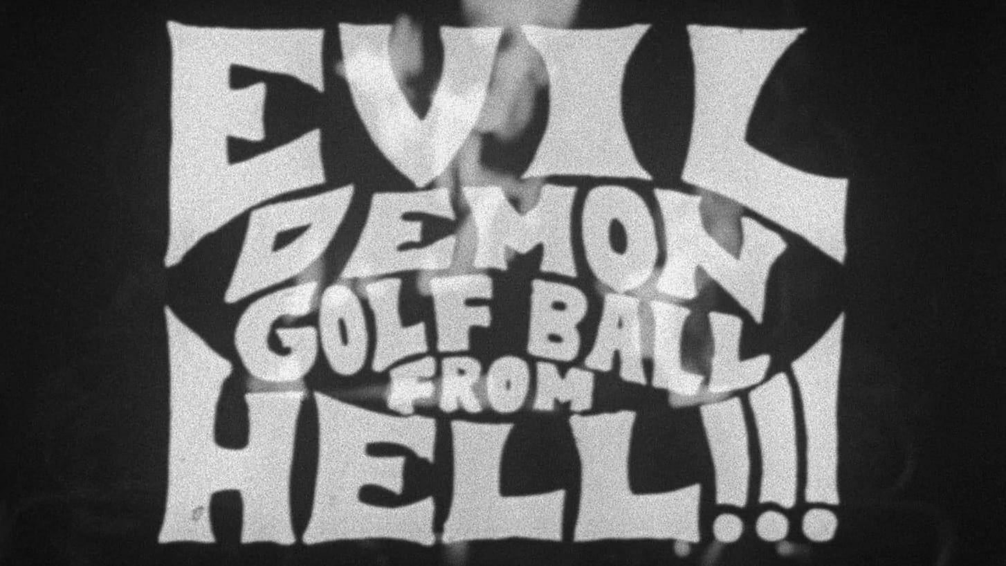 Evil Demon Golfball from Hell!!! backdrop
