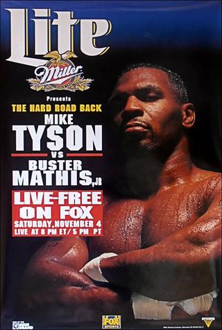 Mike Tyson vs Buster Mathis, Jr. poster