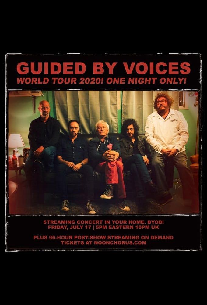 Guided by Voices World Tour 2020 poster