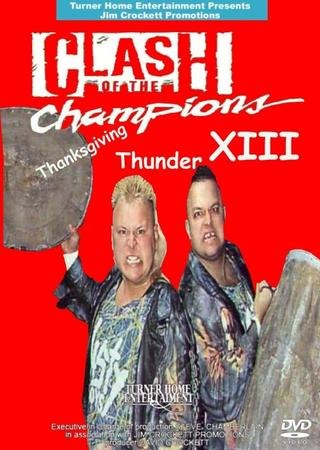 WCW Clash of The Champions XIII: Thanksgiving Thunder poster