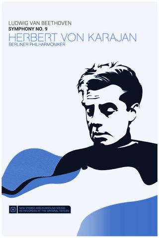 Karajan: Ludwig van Beethoven: Symphony no. 9 poster