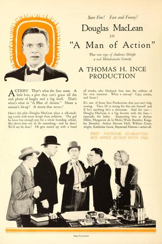 A Man of Action poster