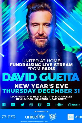 David Guetta | United at Home - Fundraising Live from Musée du Louvre, Paris, France poster