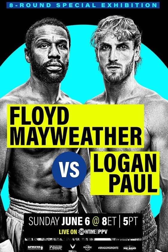 Floyd Mayweather Jr. vs. Logan Paul poster