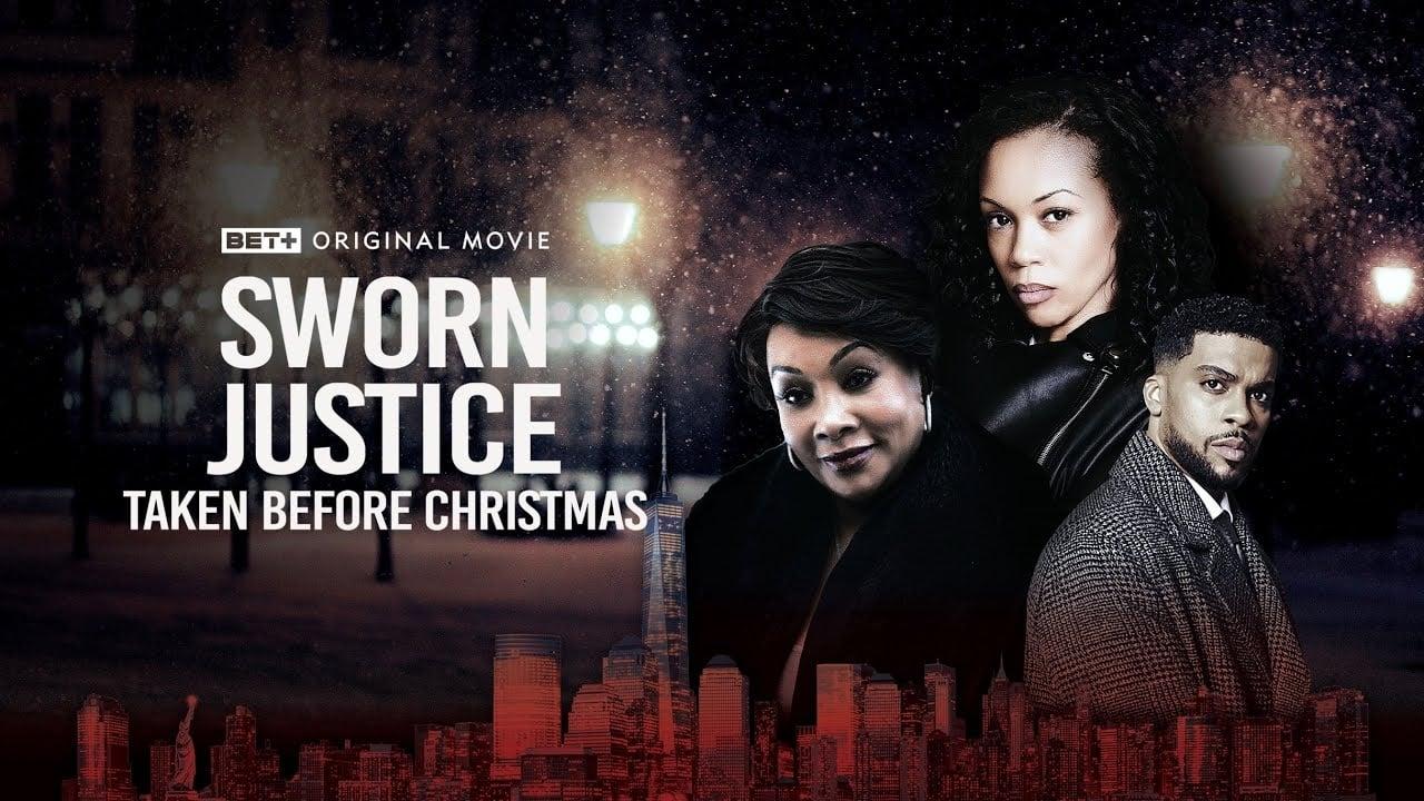 Sworn Justice: Taken Before Christmas backdrop