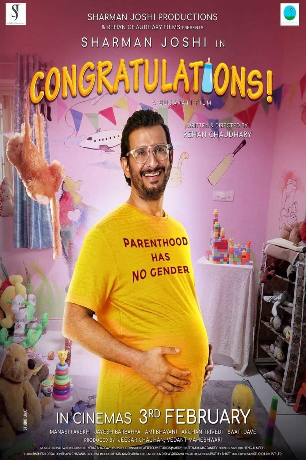 Congratulations poster