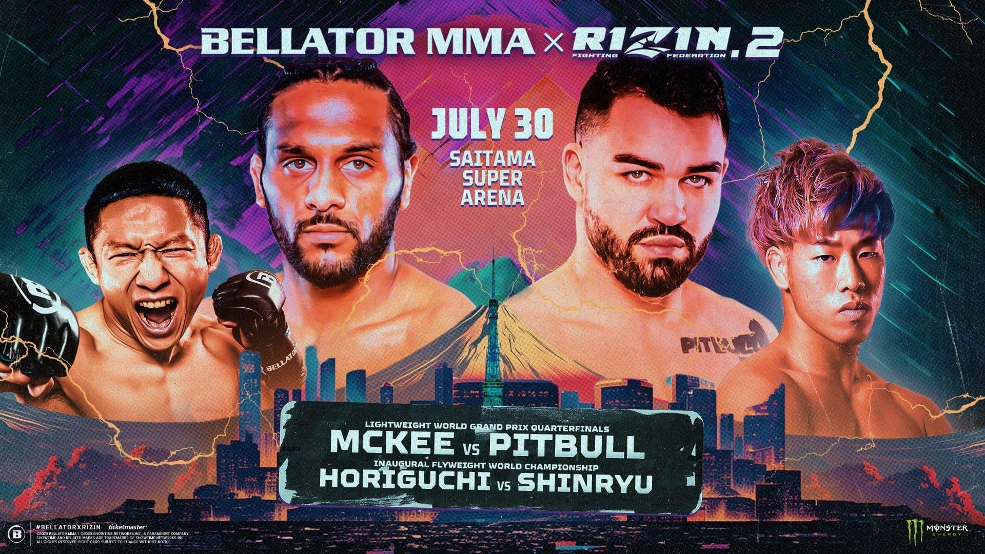 Bellator MMA x Rizin 2 backdrop