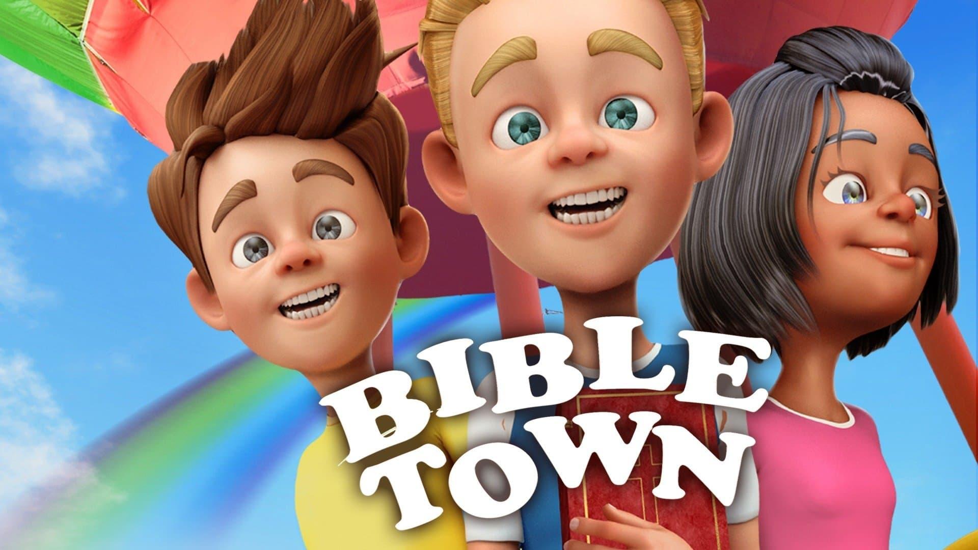 Bible Town backdrop