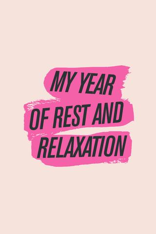 My Year of Rest and Relaxation poster