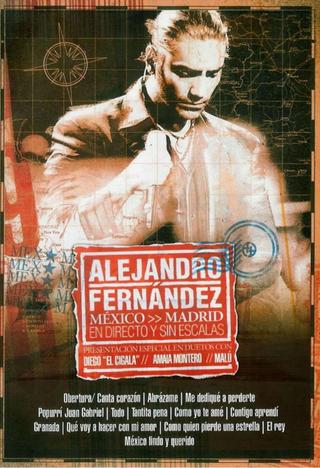 Alejandro Fernandez: En Directo Y Sin Escalas poster