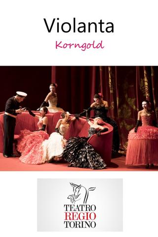 Violanta - Korngold poster