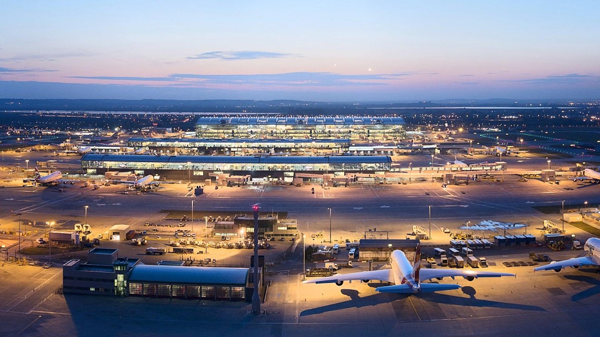 Britain's Busiest Airport: Heathrow backdrop